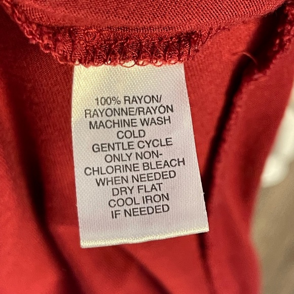 LOFT short sleeve ruffle hem top M Petite - Picture 4 of 6